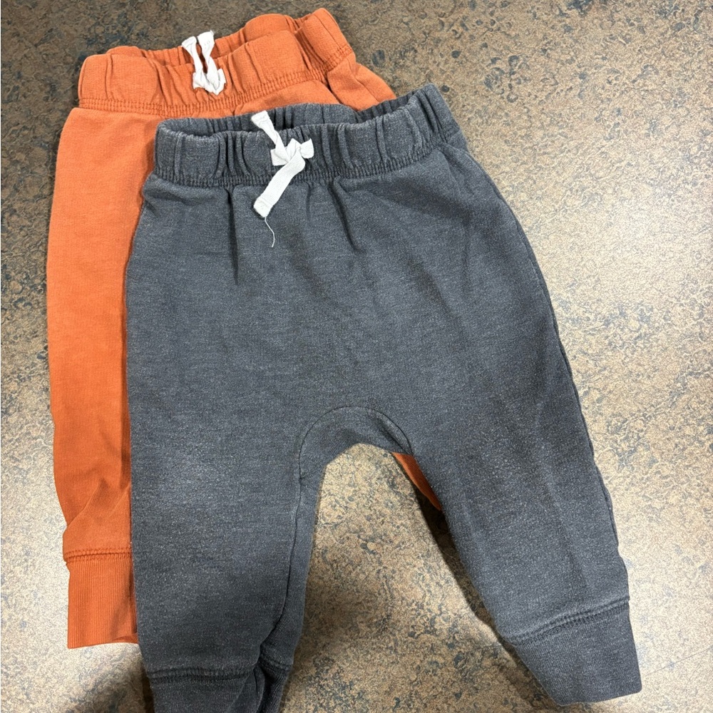 Cat & Jack Kids Joggers - Gray and Orange